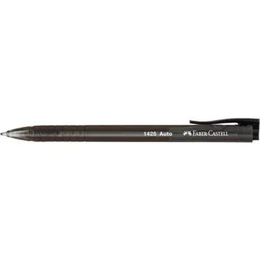 Faber-Castell 1425 Auto Tükenmez Kalem, Siyah