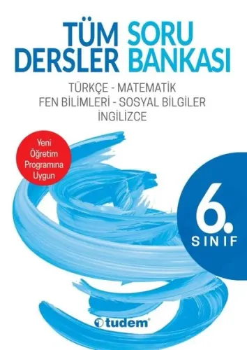 Tudem Yayınları 6. Sınıf Tüm Dersler Soru Bankası Tudem