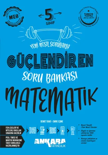 Ankara Yayıncılık 5. Sınıf Güçlendiren Matematik Soru Bankası