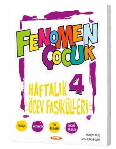 Fenomen Çocuk Yayınları 4 Haftalık Ödev Fasikülleri