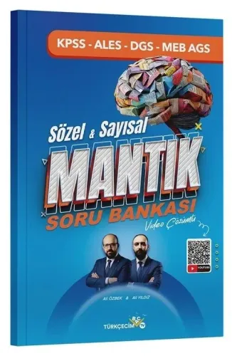 Türkçecim TV KPSS DGS ALES MEB-AGS Sözel-Sayısal Mantık Soru Bankası Ç