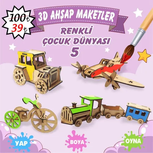 Renkli Çocuk Dünyası Serisi -5 - Halkkitabevi Renkli Çocuk Dünyası Serisi -5 - Halkkitabevi