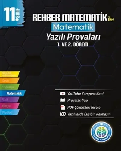 Rehber Matematik 11. Sınıf Matematik Yazılı Provaları
