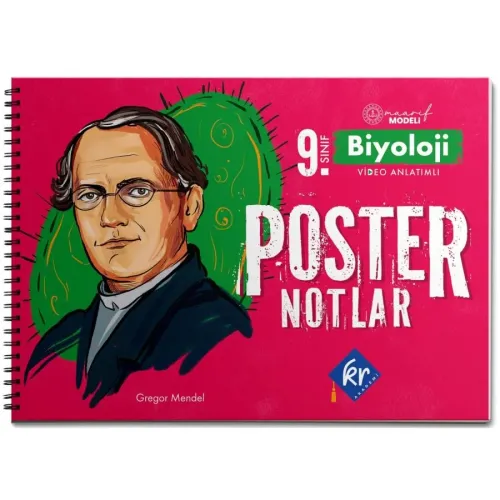 KR Akademi 9. Sınıf Maarif Modeli Biyoloji Poster Notlar