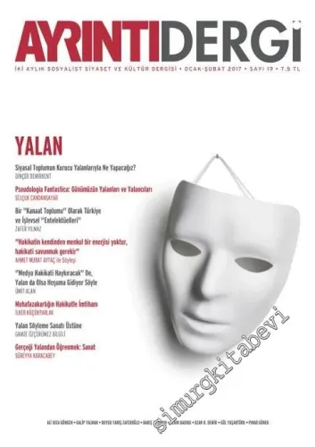 Ayrıntı Dergi: İki Aylık Sosyalist Siyaset ve Kültür Dergisi -  Evrensel Kültür Özel Dayanışma Sayısı - Sözün Bittiği Yerde Değil Değerlendiği Yerdeyiz - Sayı: 18      Kasım - Aralık 2016