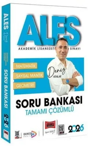 Yargı Yayınları 2026 ALES Tamamı Çözümlü Matematik Soru Bankası