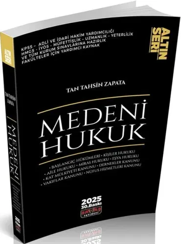 Medeni Hukuk Konu Anlatımlı Altın Seri