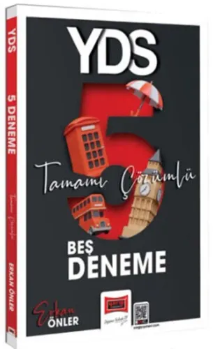 Yargı Yayınları 2025 YDS Tamamı Çözümlü 5 Deneme