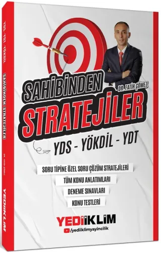 Yediiklim Yayınları YDS YÖKDİL YDT Sahibinden Stratejiler