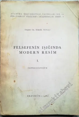 Felsefenin Işığında Modern Resim 1: İmpressionizm -        1960