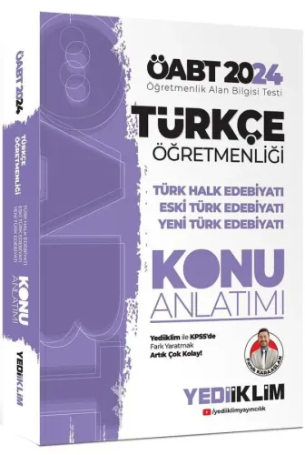 KELEPİR Yediiklim Yayınları 2024 ÖABT Türkçe Öğretmenliği Türk Halk Edebiyatı Eski Türk Edebiyatı Yeni Türk Edebiyatı Konu Anlatımı