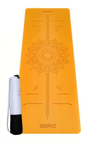 Seeka Yoga Pro Serisi Sun Yoga Mat-Turuncu