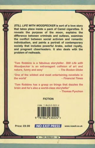 Still Life With Woodpecker Tom Robbins No Exit Press %53 indirimli
