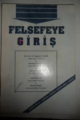 Felsefeye Giriş