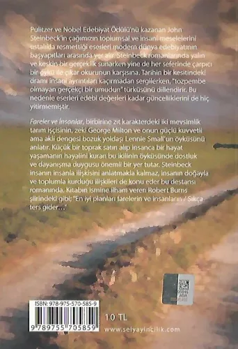 Fareler ve İnsanlar John Steinbeck Sel Yayıncılık %47 indirimli
