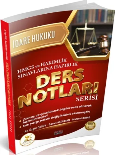 Savaş Yayınları 2026 HUKAL HMGS-HAKİMLİK İdare Hukuku Ders Notları