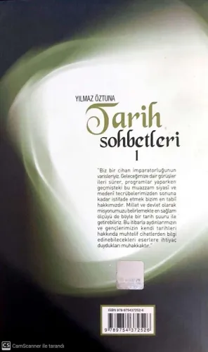 Tarih Sohbetleri-1 Yılmaz Öztuna Ötüken %29 indirimli