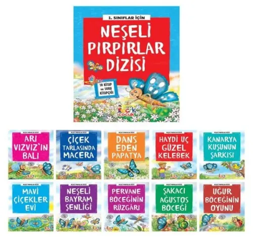 Neşeli Pırpırlar Dizisi (10 Kitap+Soru Kitapçığı)