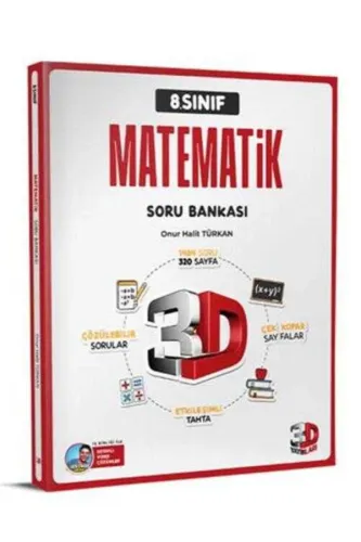 3D 8.SINIF MATEMATİK SORU BANKASI