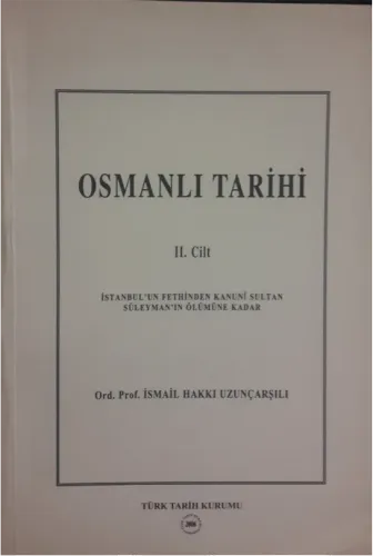 Osmanlı Tarihi II. Cilt
