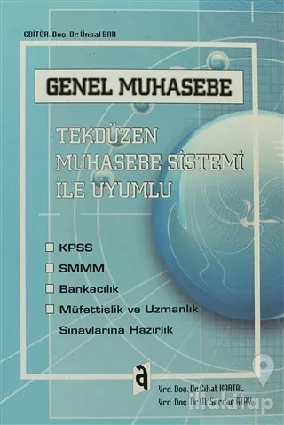 Genel Muhasebe - Tekdüzen Muhasebe Sistemi İle Uyumlu