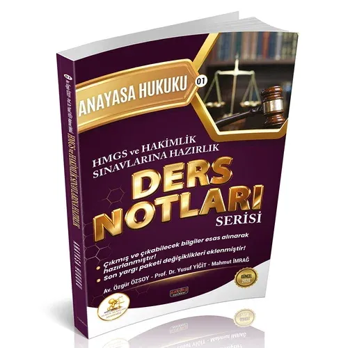HUKAL HMGS Hakimlik  Anayasa Hukuku Ders Notları