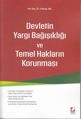 Devletin Yargı Bağışıklığı ve Temel Hakların Korunması