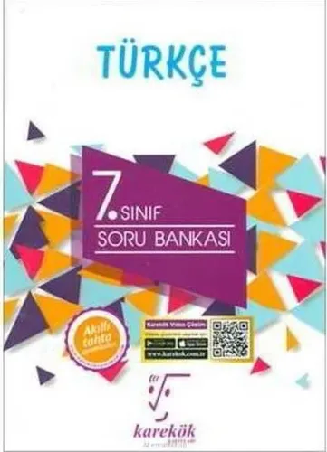 Karekök Yayınları 7. Sınıf Türkçe Soru Bankası Karekök