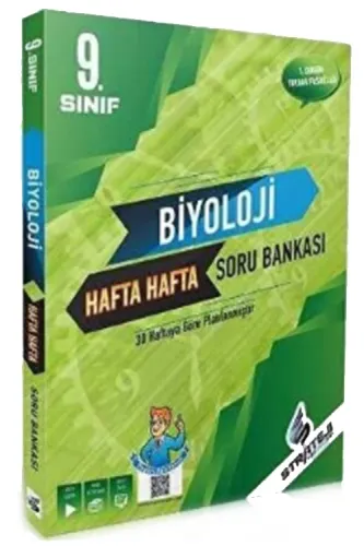 Strateji Yayınları 9. Sınıf Biyoloji Hafta Hafta Soru Bankası
