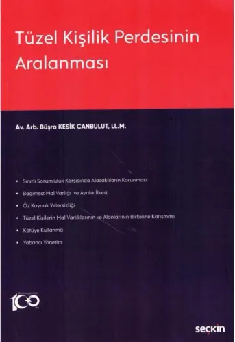 Tüzel Kişilik Perdesinin Aralanması