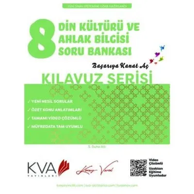 Koray Varol 8. Sınıf Din Kültürü Ve Ahlak Bilgisi Kılavuz Serisi Soru Bankası