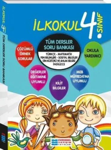 Evrensel İletişim 4. Sinif Tüm Dersler Soru Bankas