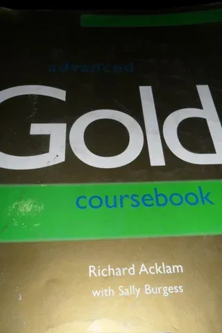 Advanced Gold Coursebook