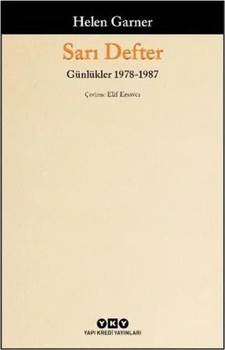Sarı Defter: Günlükler 1. Cilt 1978 - 1987