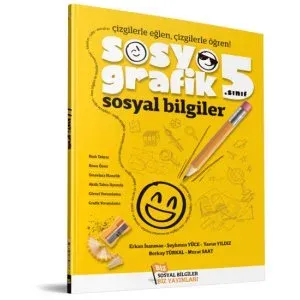 BİZ 5.Sınıf Sosyografik SOSYAL BİLGİLER Çizgilerle Eğlen, Çizgilerle Öğren
