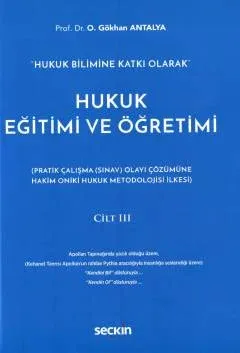 Hukuk Eğitimi ve Öğretimi Cilt III