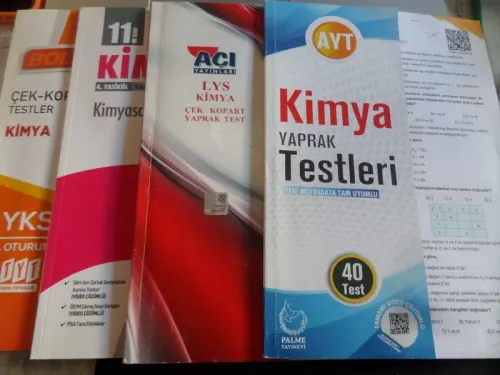 Kimya Yaprak Testleri / 4 Adet