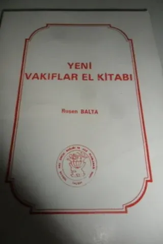 Yeni Vakıflar El Kitabı