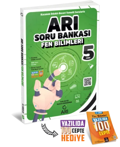 5. Sınıf Fen Bilimleri Arı Soru Bankası (Yazılıda 100 Cepte Hediyeli)