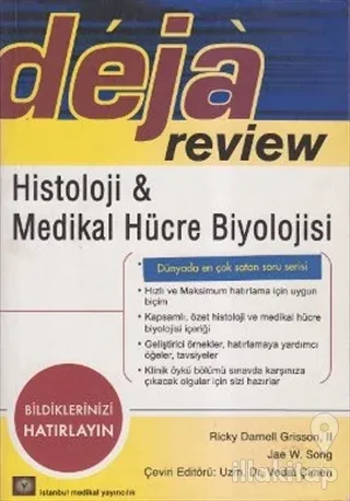 Deja Review - Histoloji ve Medikal Hücre Biyolojisi