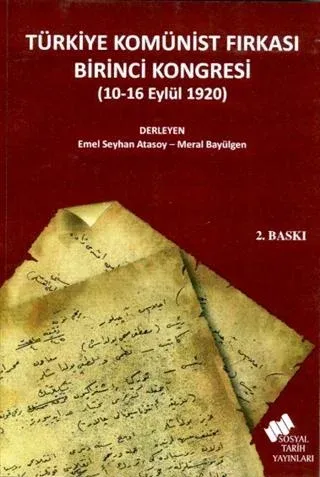 Türkiye Komünist Fırkası Birinci Kongresi