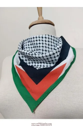 Filistin Logolu Bandana 50 x 50cm