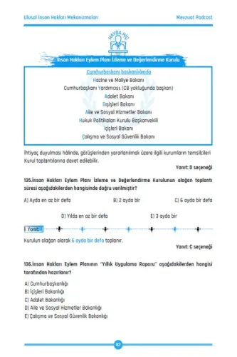 İnsan Hakları Hukuku Çözümlü Soru Bankası