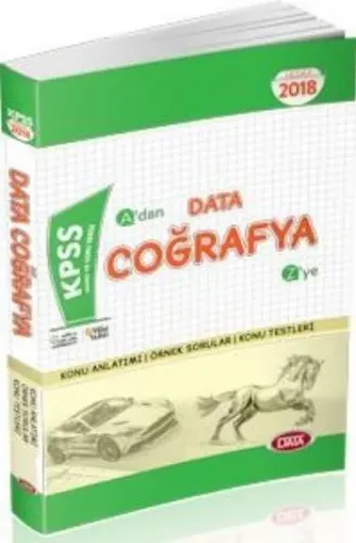 Data KPSS Coğrafya Konu Anlatımlı 2018