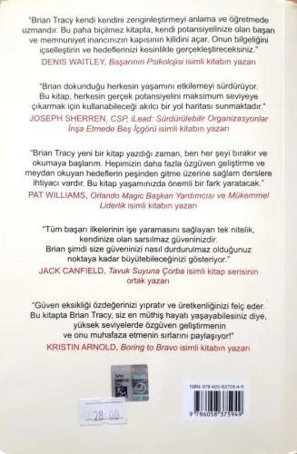 Özgüvenin Gücü Brian Tracy Kreatif Yayıncılık