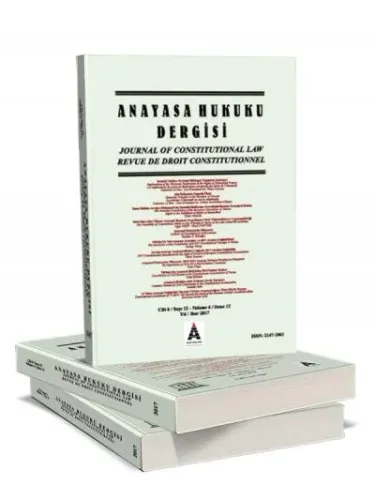 Legal Anayasa Hukuku Dergisi 2022 Yılı Aboneliği (2 Sayı)
