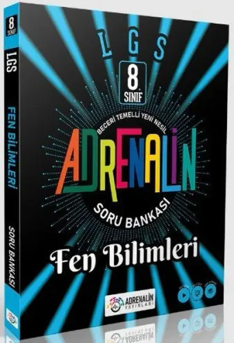 Adrenalin Yayınları 8. Sınıf LGS Fen Bilimleri Soru Bankası