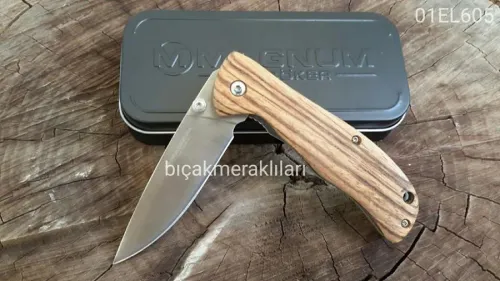 BÖKER MAGNUM 01EL605 ÇAKI-ZEBRA AĞACI SAP
