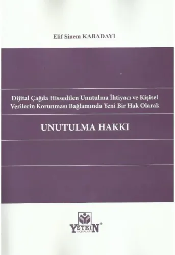 Unutulma Hakkı