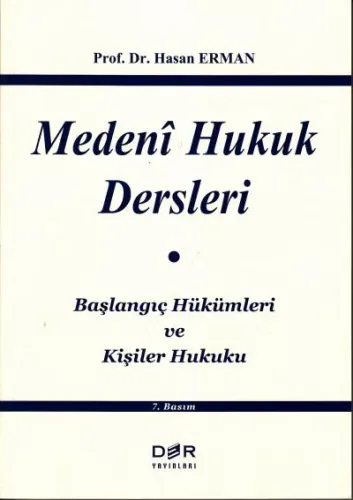 Medeni Hukuk Dersleri